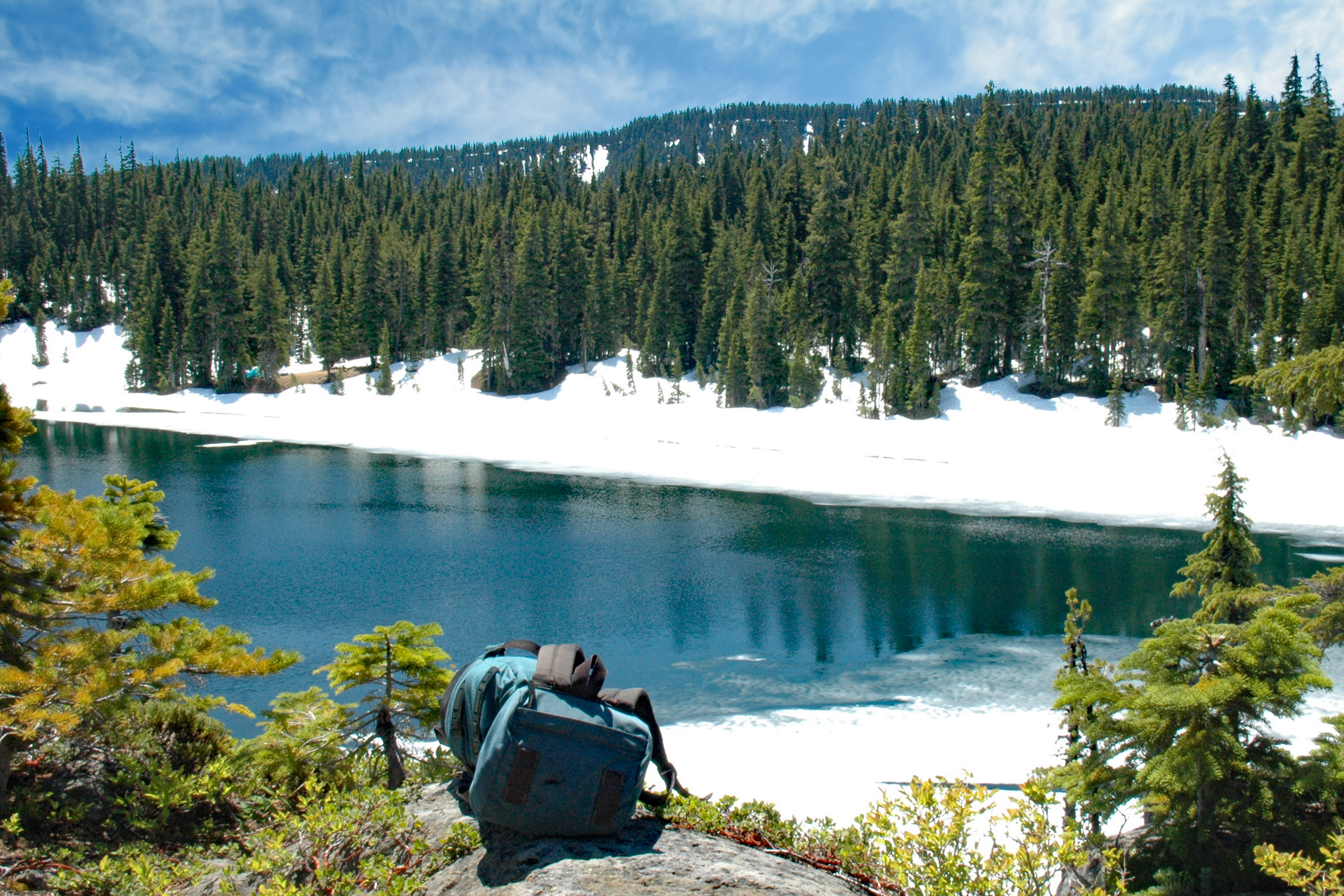 Carl Lake: Deep into the Mt. Jefferson Wilderness