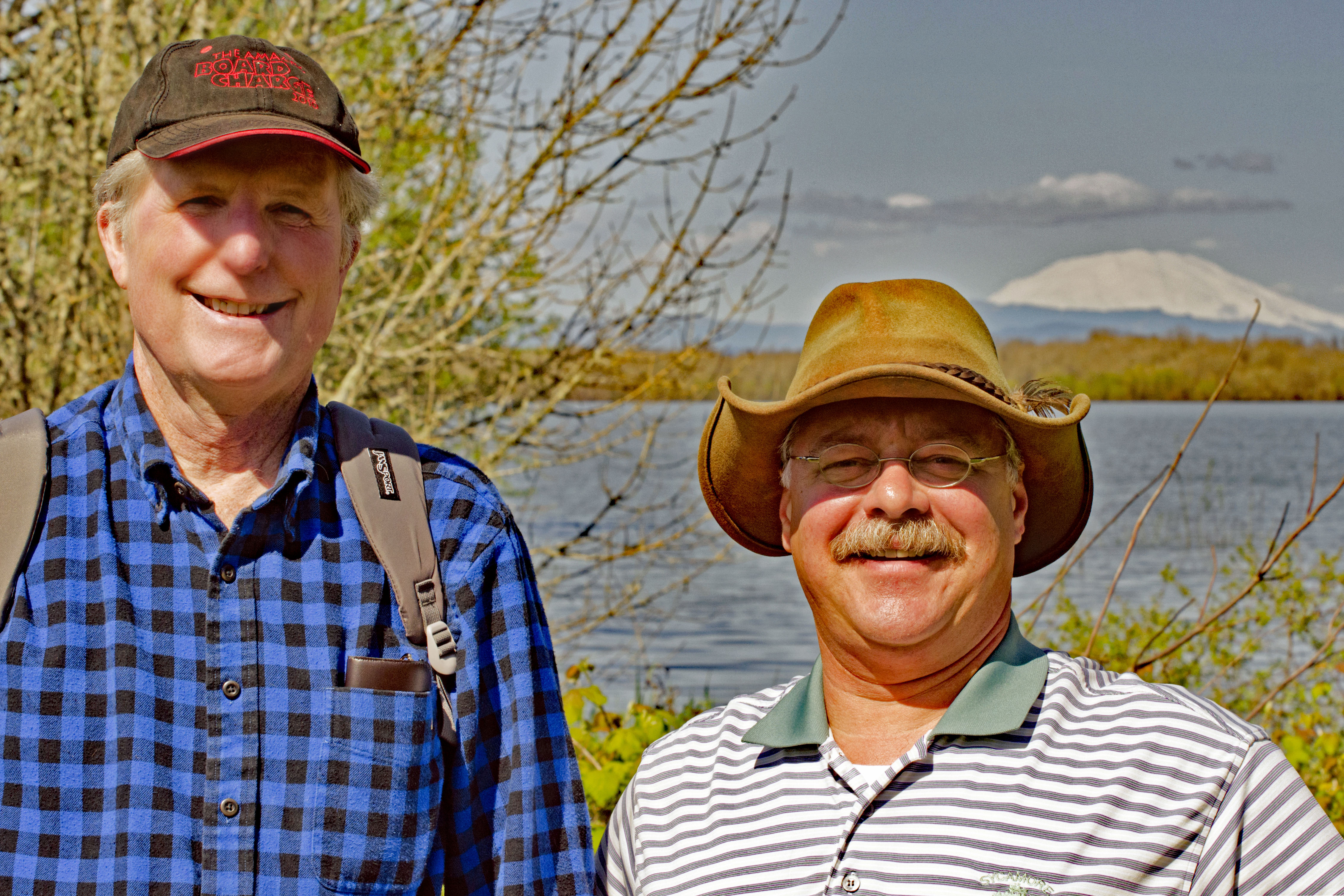 Teddy Roosevelt visits Sauvie Island