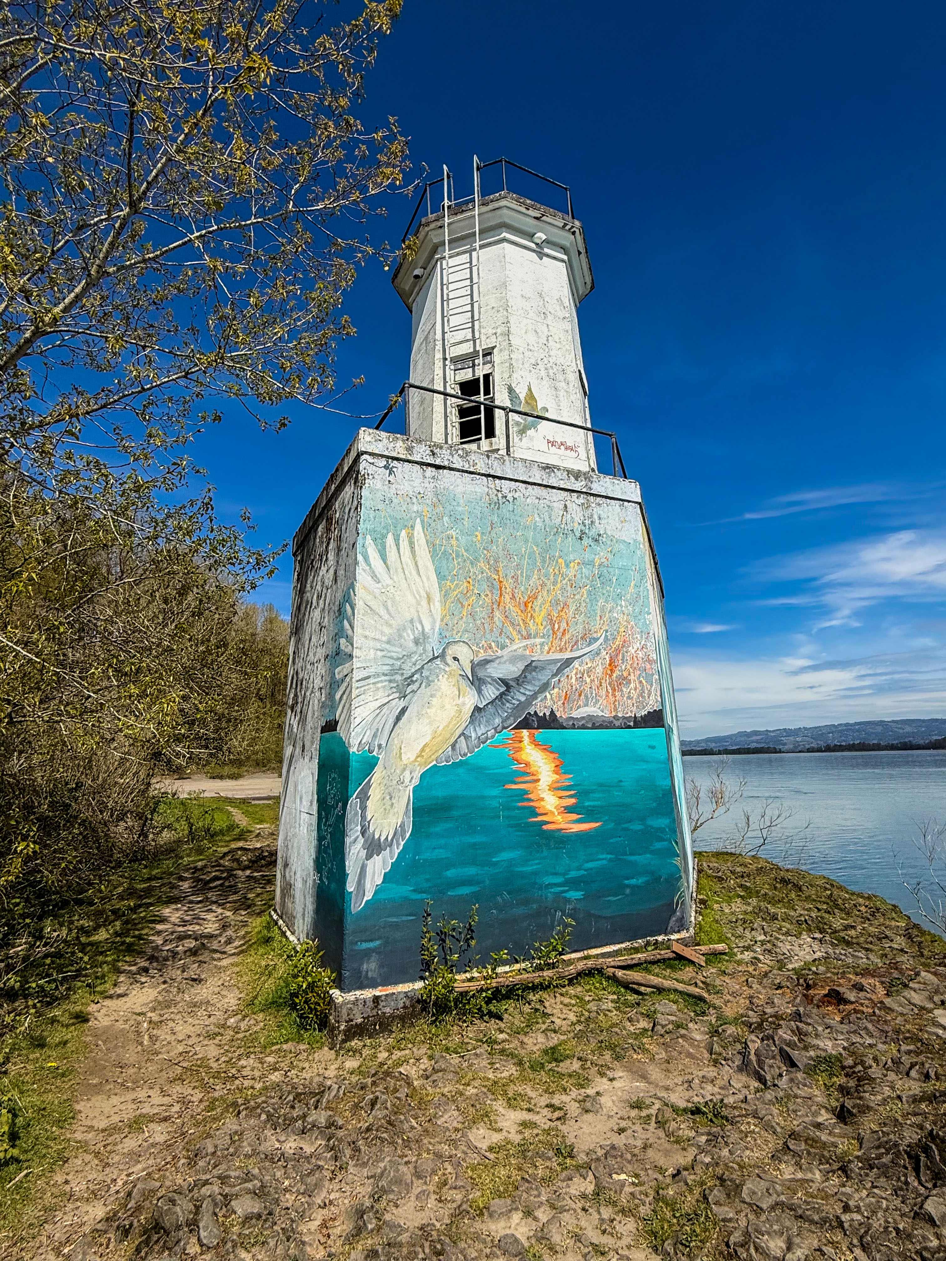 A Springtime Hike to Warrior Rock Lighthouse